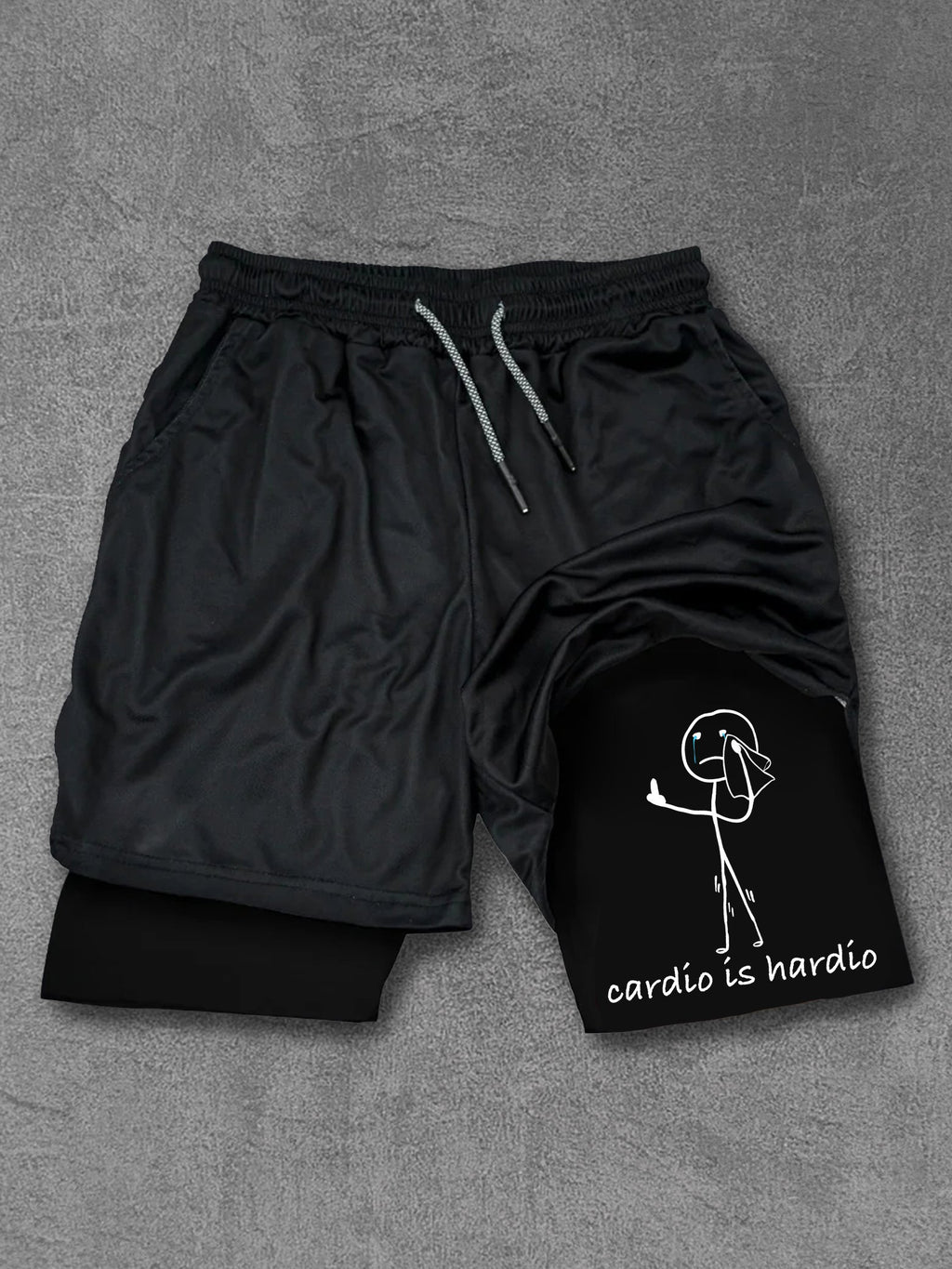 Cardio Is Hardio Performance Training Shorts