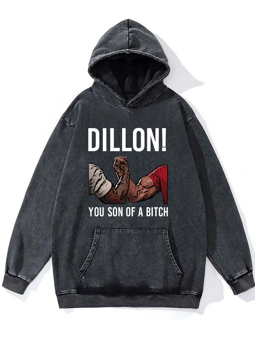 Dillon You Son OF A  B#tch Washed Gym Hoodie