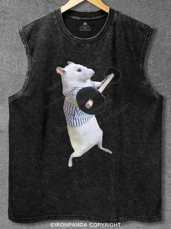 Gym Rat Washed Gym Tank