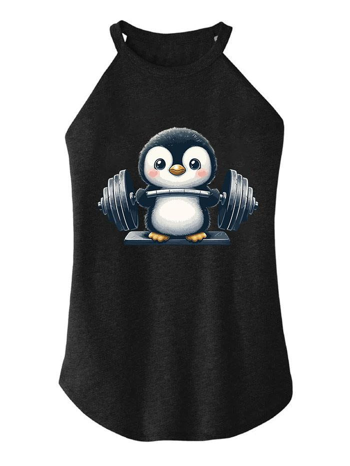 penguin weightlifting TRI ROCKER COTTON TANK