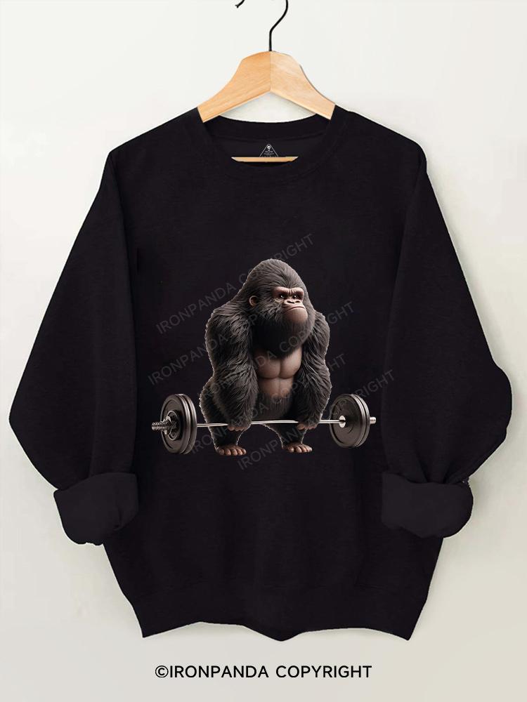 Gorilla lift heavy Gym Sweatshirt