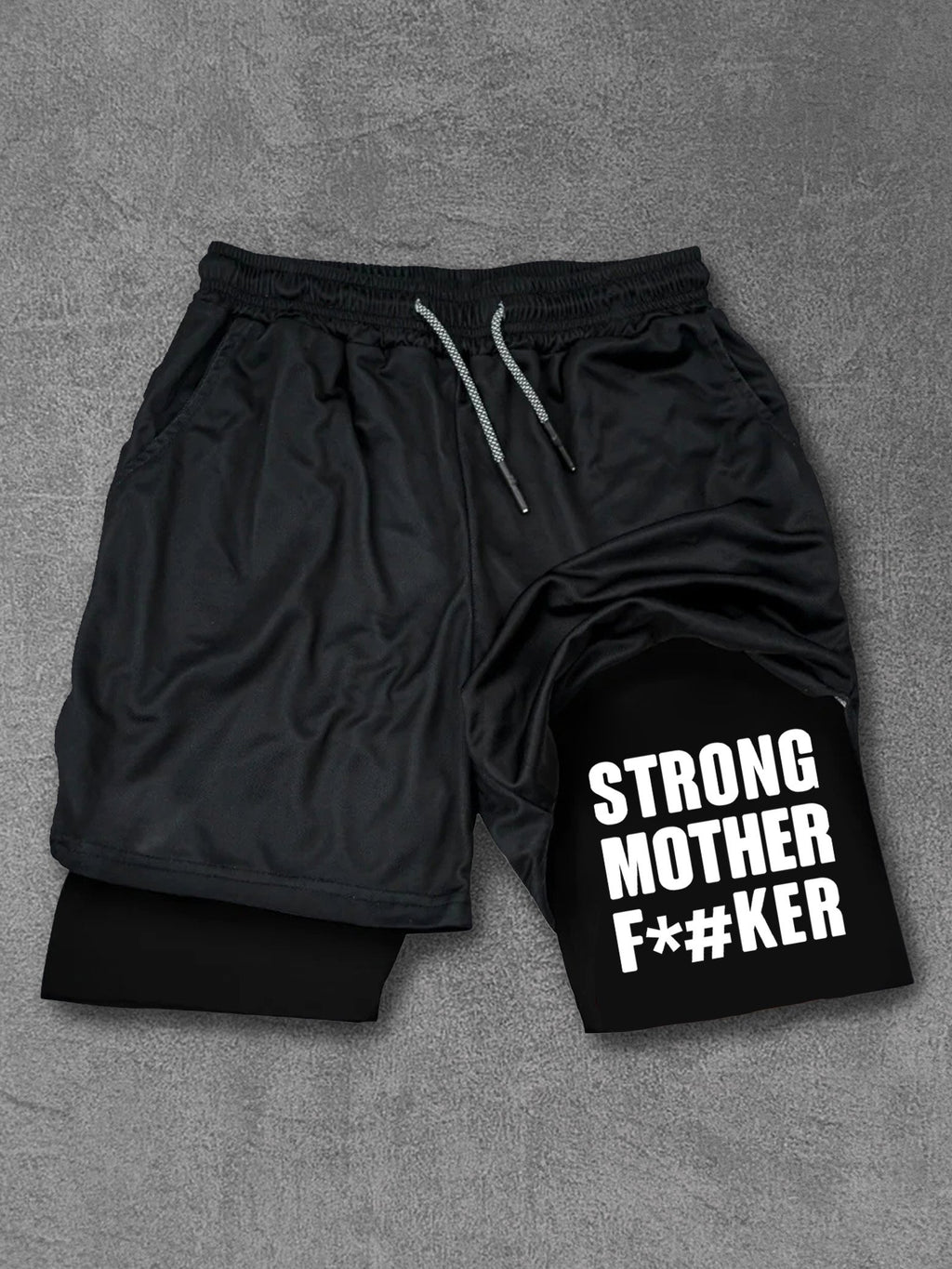 STRONG MOTHER F*#KER Performance Training Shorts