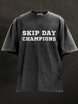 Skip day champion Washed Gym Shirt