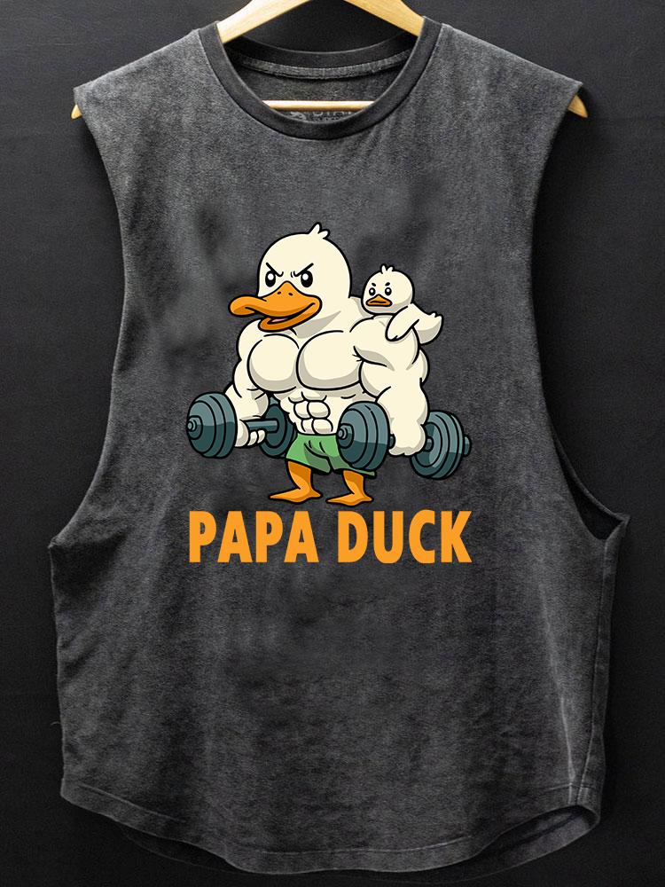 papa duck BOTTOM COTTON TANK