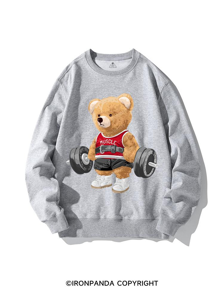 EXERCISE BEAR CREWNECK Sweatshirt