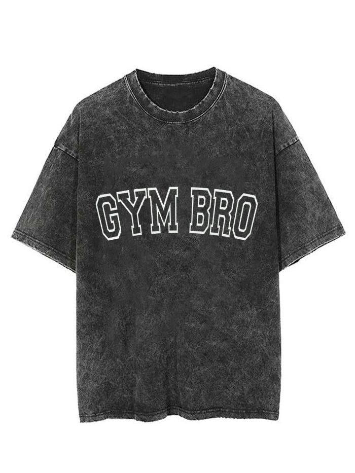 Gym Bro Vintage Gym Shirt