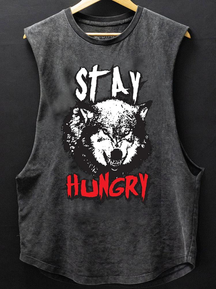 STAY HUNGRY BOTTOM COTTON TANK