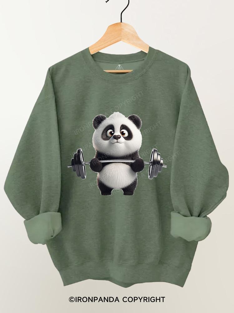 Weightlifting panda Gym Sweatshirt