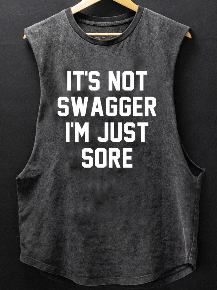 it's not swagger I'm justr sore SCOOP BOTTOM COTTON TANK