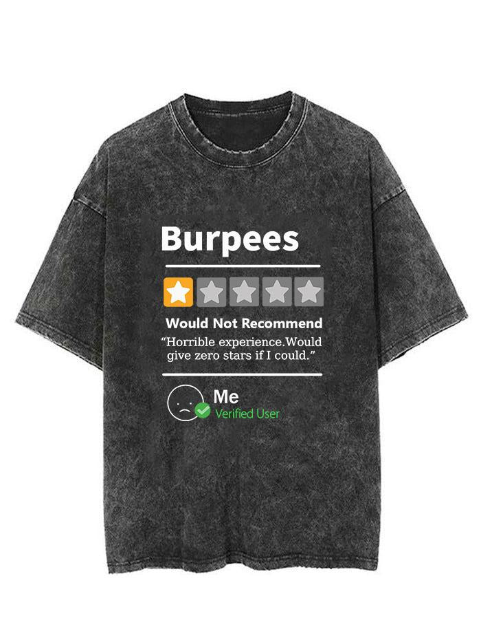 BURPEES REVIEWED Vintage Gym Shirt