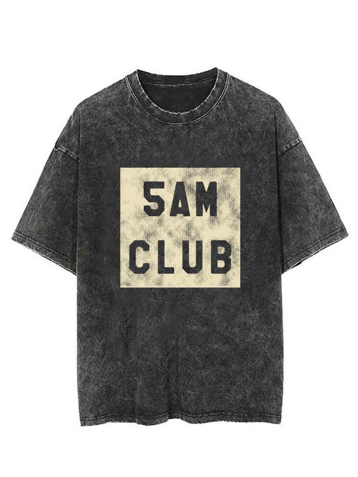 5AM CLUB Vintage Gym Shirt