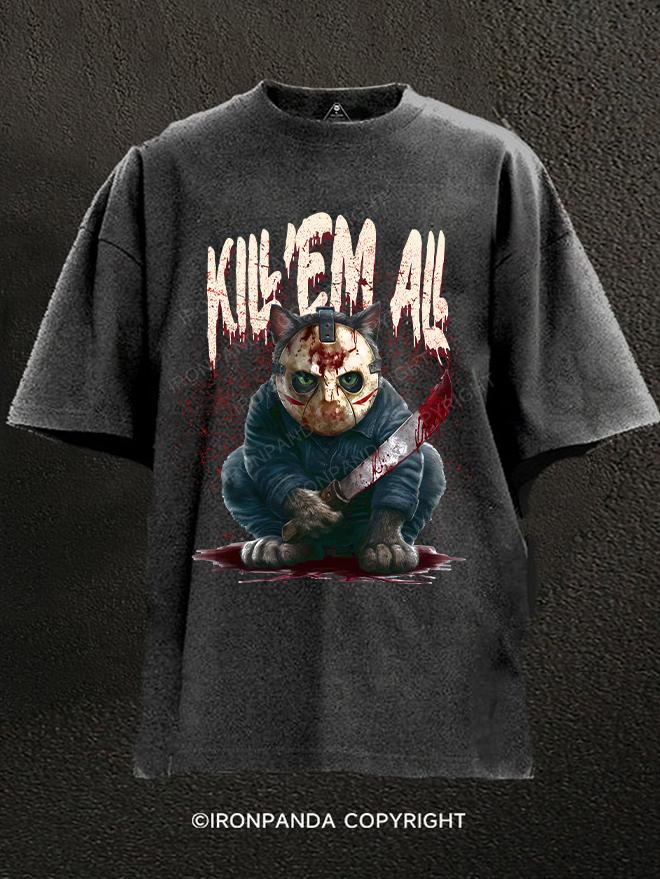 Kill'em All Washed Gym Shirt