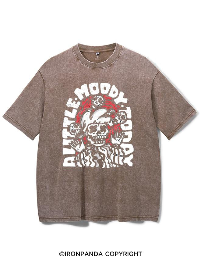 A LITTLE MOODY TODAY VINTAGE GYM SHIRT