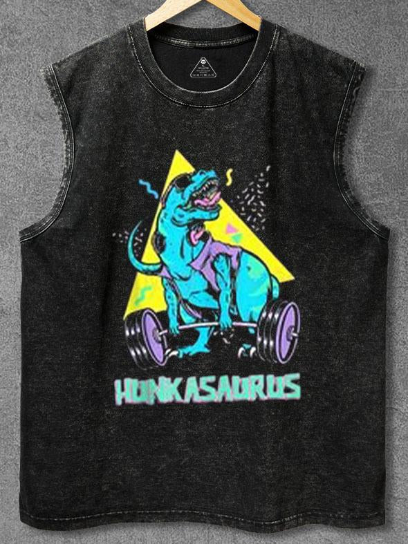 Hunkasaurus Washed Gym Tank