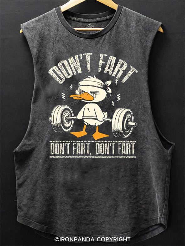 Don't Fart Duck SCOOP BOTTOM COTTON TANK