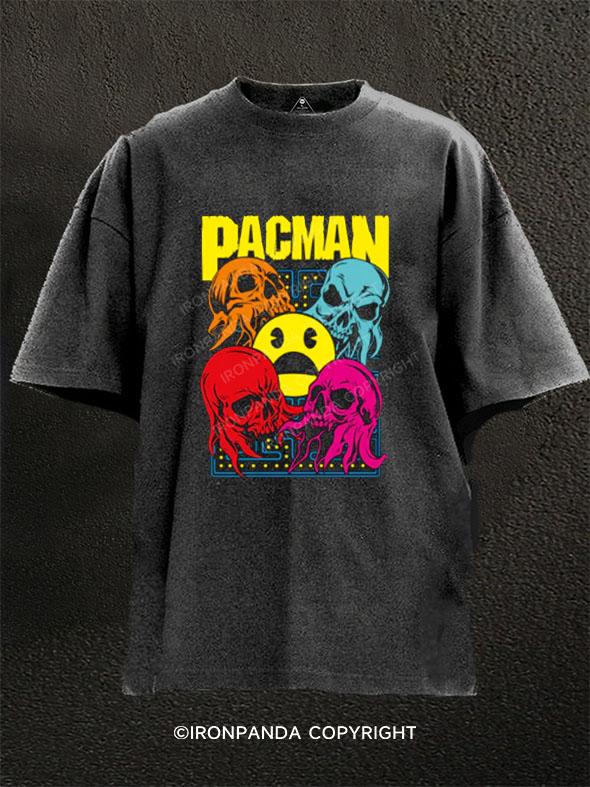 Pacman Washed Gym Shirt