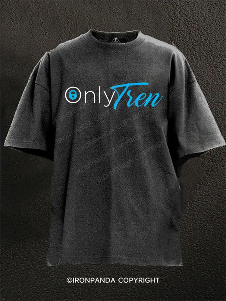 Only Tren Washed Gym Shirt