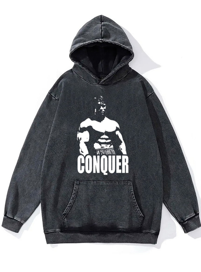 conquer Washed Gym Hoodie