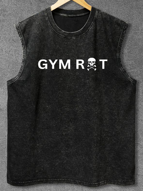 GYM RAT Washed Gym Tank