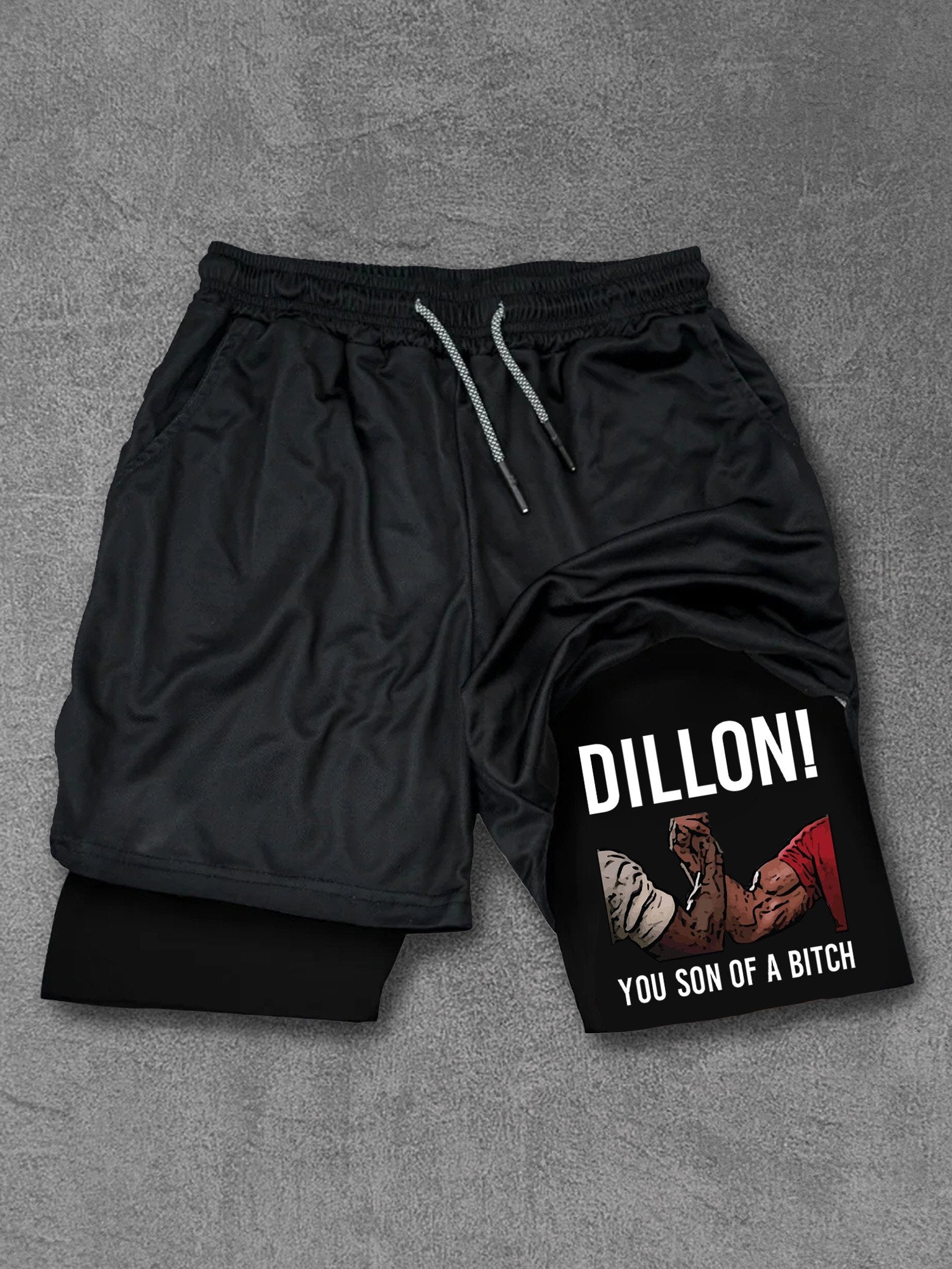 Dillon You Son OF A B*tch Performance Training Shorts