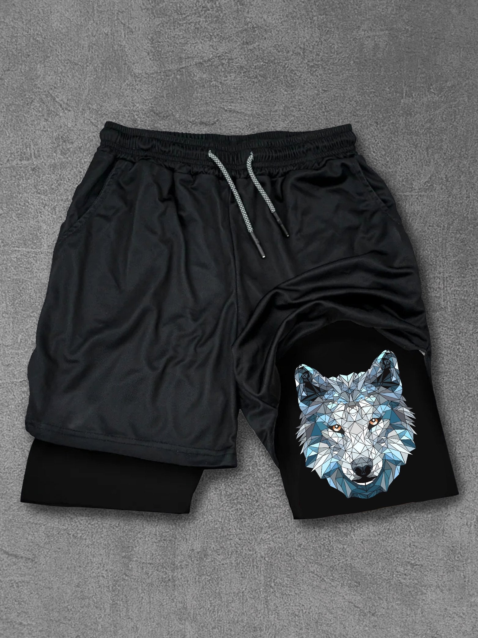 Wolf Mens Performance Training Shorts
