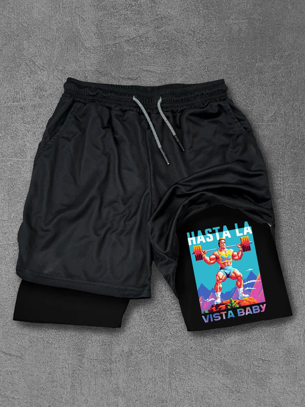 hasta la vista baby Performance Training Shorts