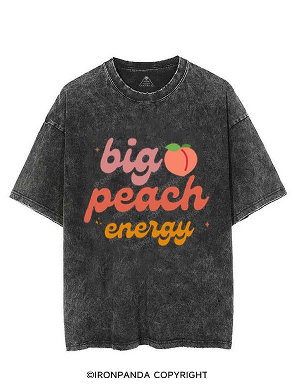 BIG PEACH ENERGY VINTAGE GYM SHIRT