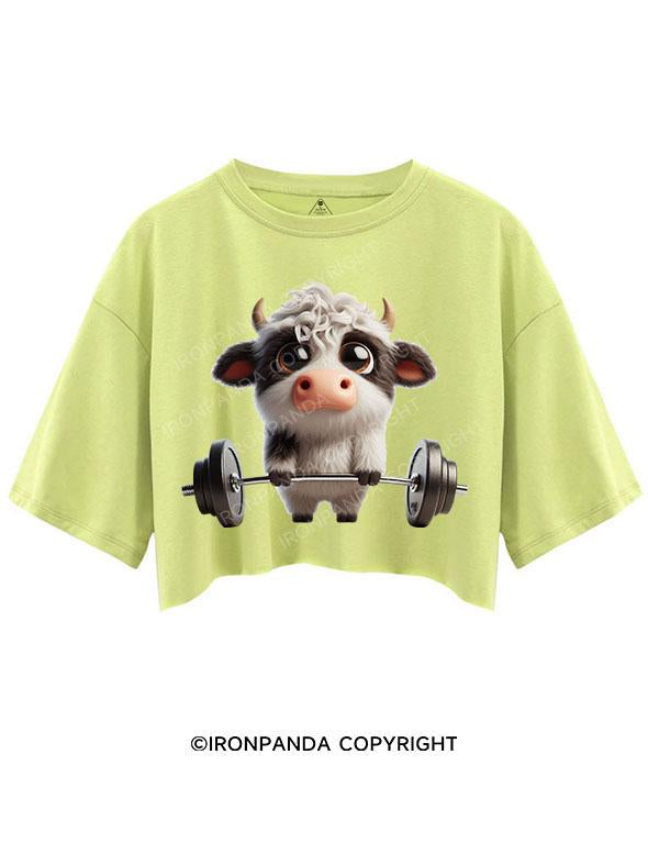 MILK POWER LIFTER CROP TOPS