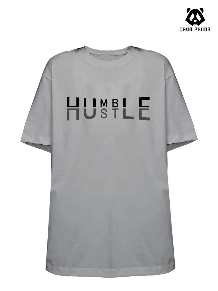 humble hustle Loose fit cotton  Gym T-shirt