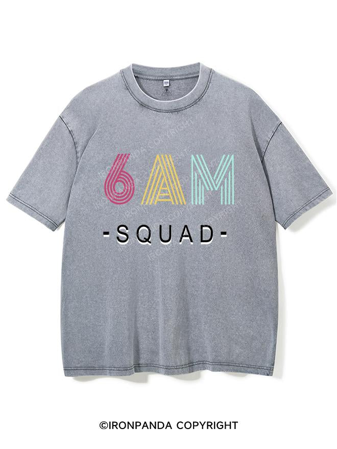6 AM Squad VINTAGE GYM SHIRT