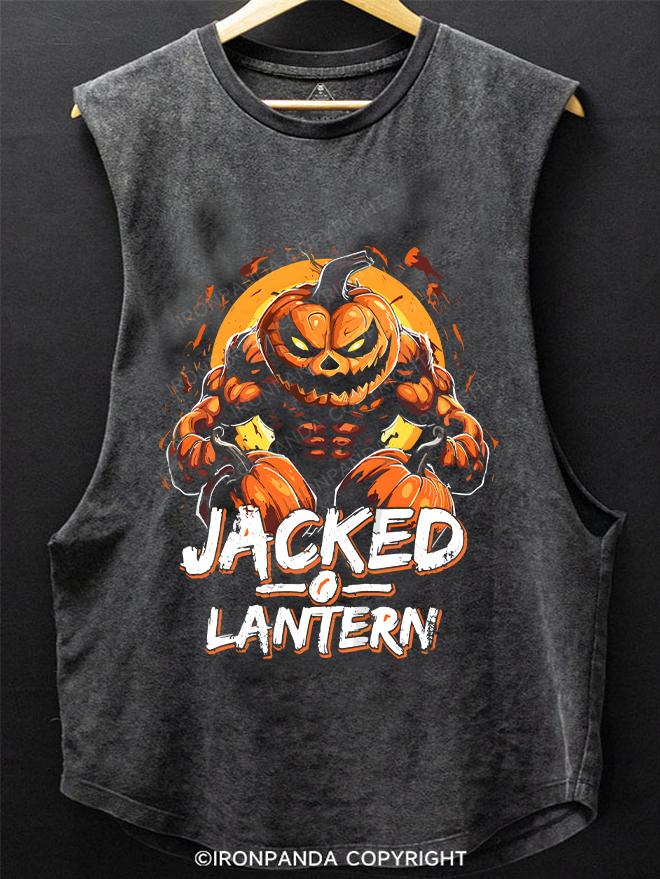 JACKED O LANTERN SCOOP BOTTOM COTTON TANK