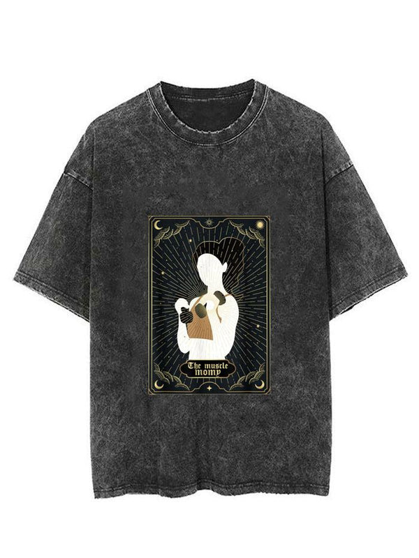 THE MUSCLE MOMMY TAROT VINTAGE GYM SHIRT