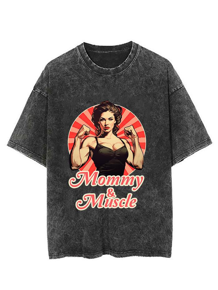 Mommy&Muscle Vintage Gym Shirt