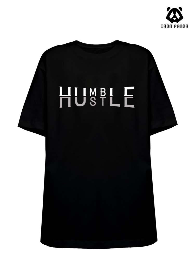 humble hustle Loose fit cotton  Gym T-shirt