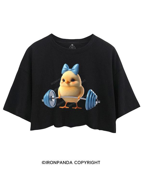 CUTE CHICK LIFTING CROP TOPS