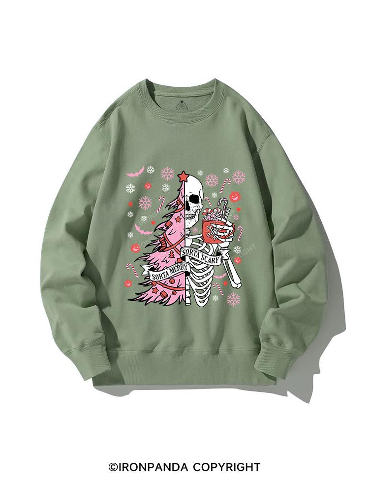 SORTA MERRY SORTA SCARY CREWNECK Sweatshirt
