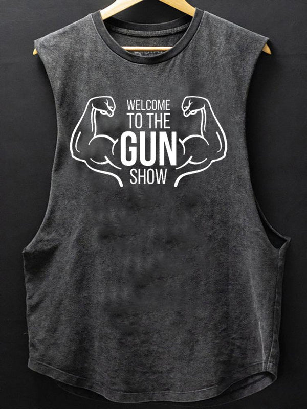 Welcome to the Gun Show Scoop Bottom Cotton Tank