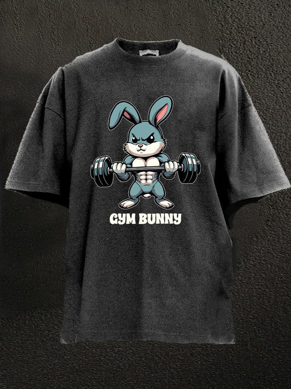 gym bunny Washed Gym Shirt