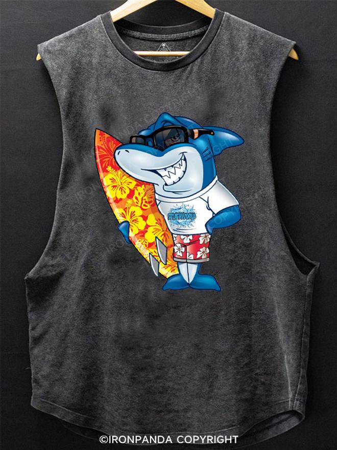 Muscle shark SCOOP BOTTOM COTTON TANK