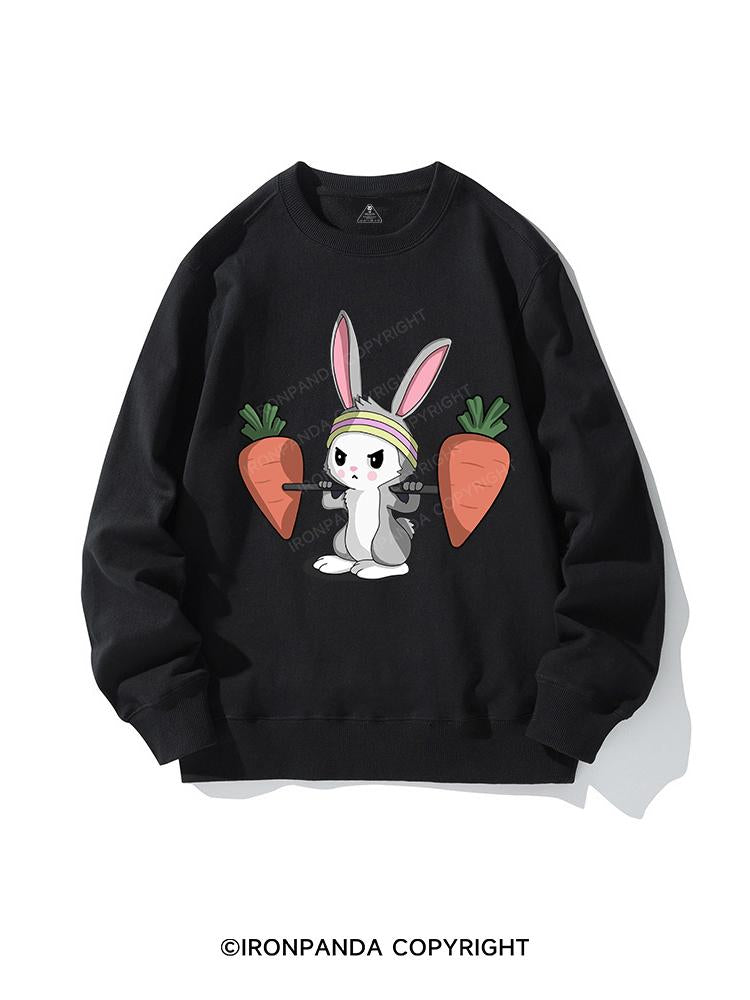 SQUAT RABBIT CREWNECK Sweatshirt