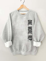 One. More. Rep. Vintage Gym Sweatshirt