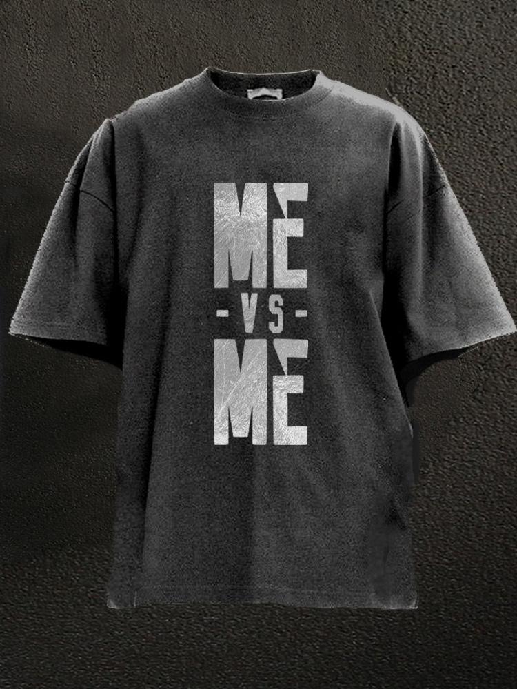 me vs me Washed Gym Shirt