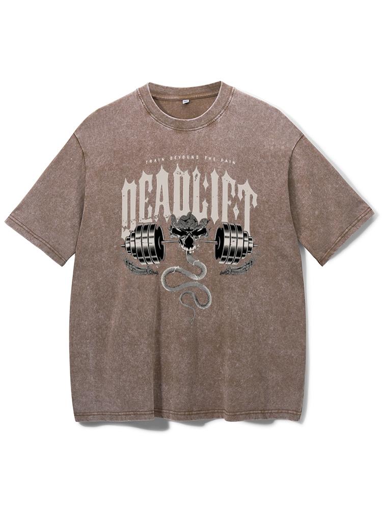 Deadlift Washed Gym Shirt