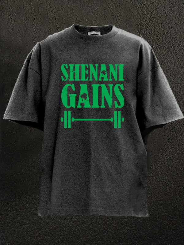 shenani gains Washed Gym Shirt