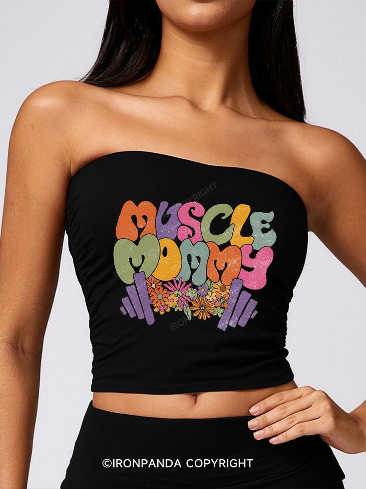 Muscle Mom  Sport Boob Tube Top