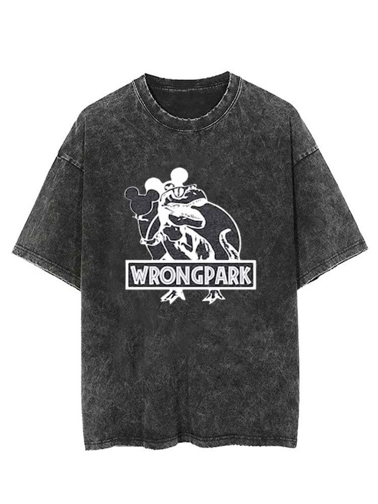 Wrong Park  Vintage Gym Shirt