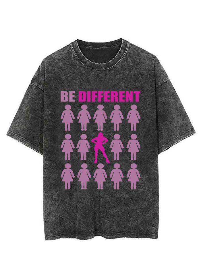 Be different Vintage Gym Shirt