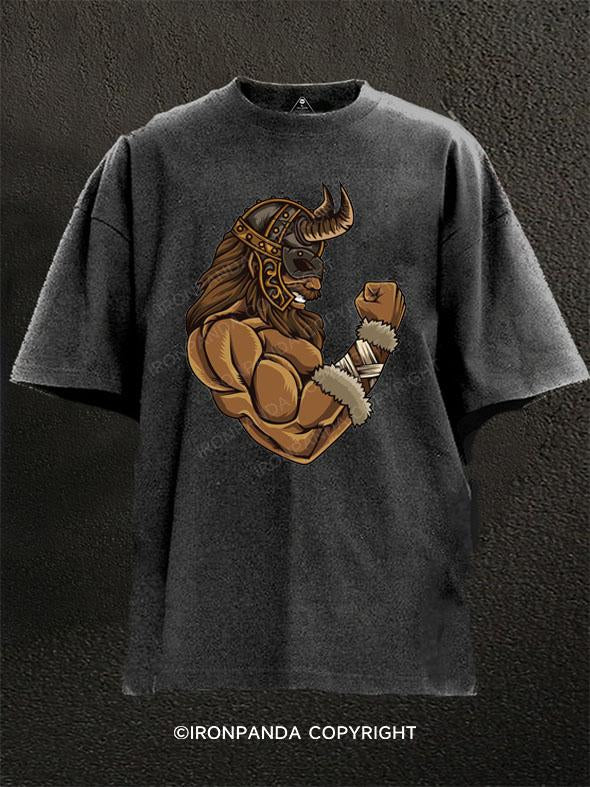 Viking Fitness Washed Gym Shirt