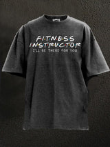 Fitness Instructor Washed Gym Shirt