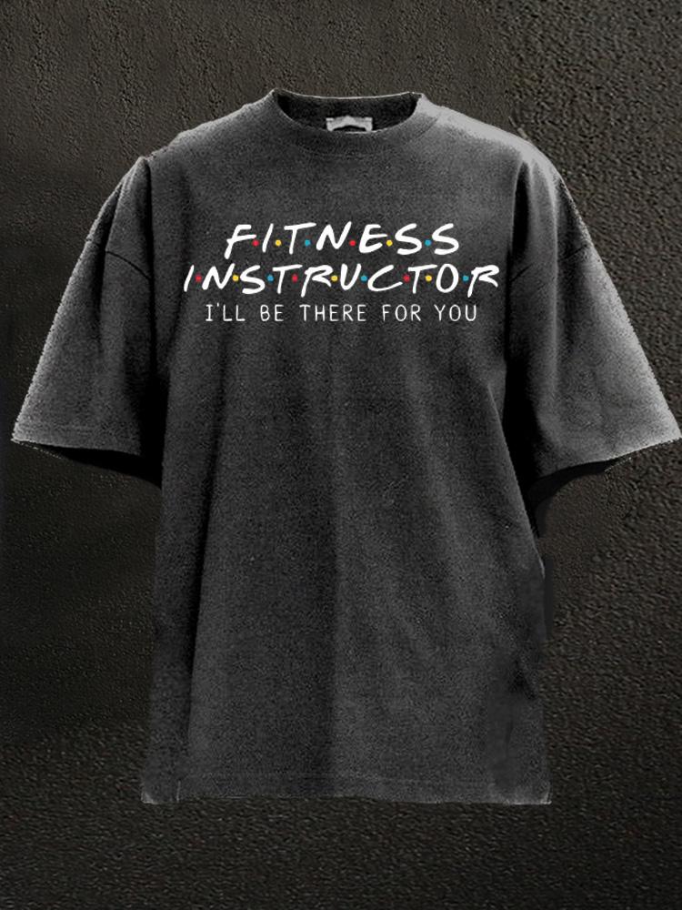 Fitness Instructor Washed Gym Shirt